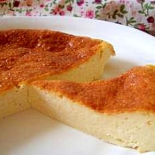 豆乳でヘルシーベイクドチーズケーキ☆